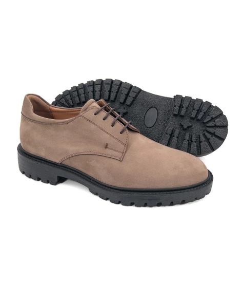 Assos Vizon Hakiki Nubuk Deri Günlük Erkek Ayakkabı - Resim 3