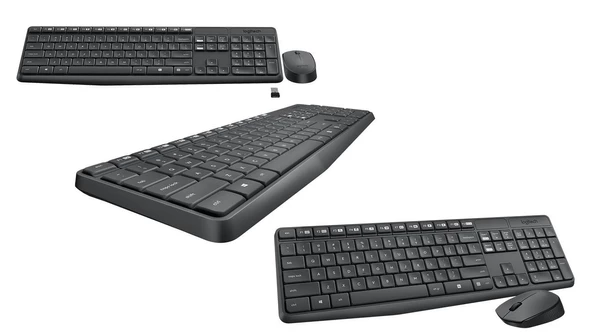 Logitech 920-007925 MK235 Kablosuz Klavye Mouse Set - 2