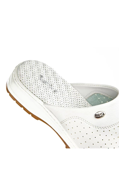 Muya Shore Çok Amaçlı Kaymaz Taban Topuk Dikeni Ortopedik Sabo Kadın Terlik - 8