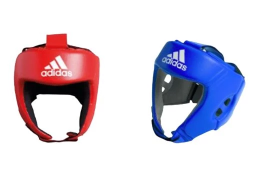 Adidas ADILBAH1 IBA Onaylı Hakiki Deri Boks Kaskı , Uluslararası Müsabaka Kaskı - 8