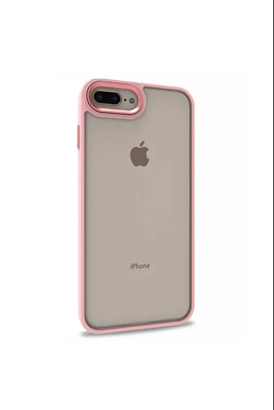 Apple iPhone 8 Plus Nilcs Kılıf Pembe