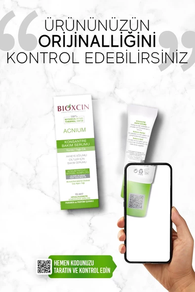 Bioxcin Acnium Konsantre Bakım Serumu 15 ml - Resim 5