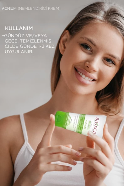 Bioxcin Acnium Sebum Dengeleyici 50 ml Nemlendirici Krem - Resim 6