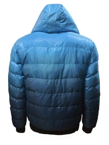 Moncler Erkek Su İtici Kapüşonlu Şişme Mont M-00448 - 6