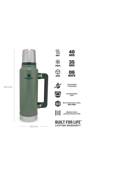 Stanley Klasik Vakumlu Çelik Termos 1.4 lt - 4