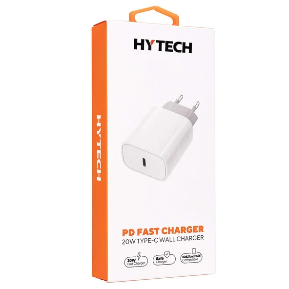 Hytech HY-XE40 1PD 20W Hızlı Ev Şarj Adaptör