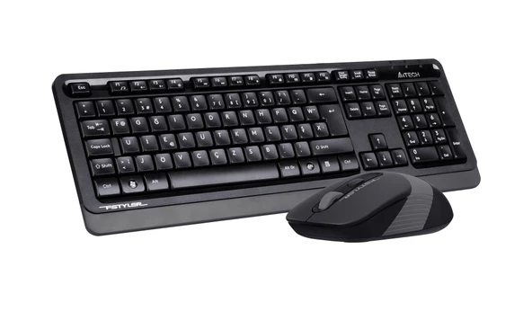 A4 Tech Fg1010F 2.4G Gri F Klavye Fn-Mm Klv+Optik Mouse Kablosuz Set - 2