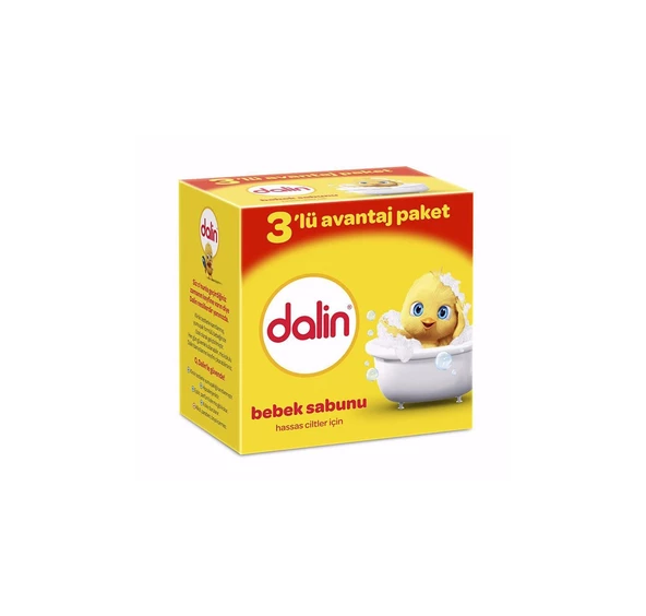 Dalin Bebek Sabunu Klasik 3lü 3x100 Gr