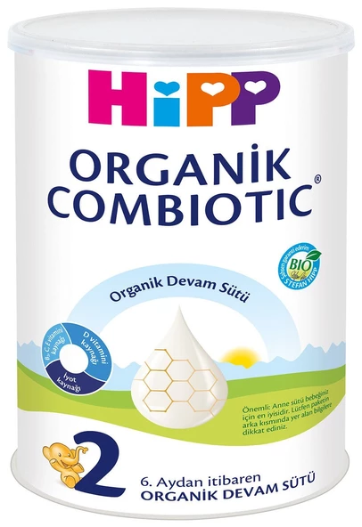 Hipp 2 Organik Combiotic Bebek Sütü 350gr