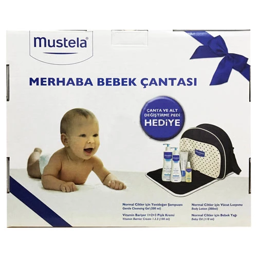 Mustela Merhaba Bebek Çantası Seti - 2
