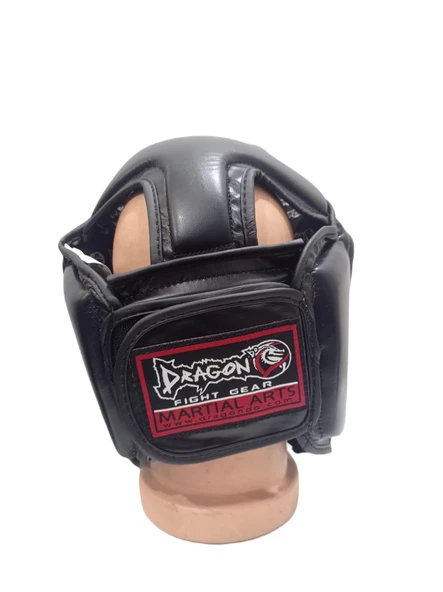 DragonDo 11785 Üstü Kapalı Kask Kick Boks Muaytahi Kaskı - 7