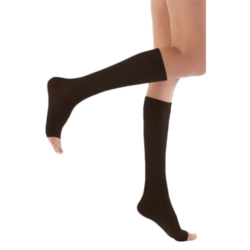 Dizaltı Burnu Açık CCL2 Siyah Varis Çorabı 7 NUMARA ürün görseli