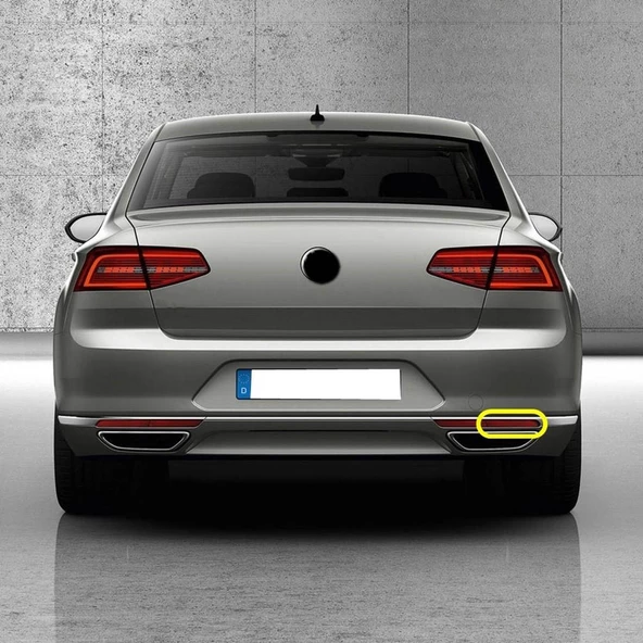 VW Passat B8 2015-2019 Arka Tampon Sağ Dış Reflektörü 3G0945106A