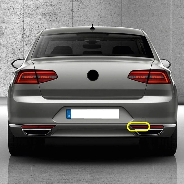 VW Passat B8 2015-2019 Arka Tampon Sağ İç Reflektörü 3G0945104A