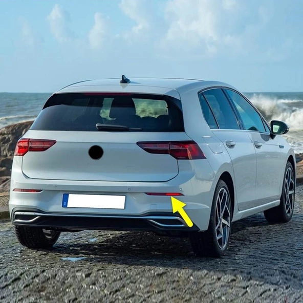 VW Golf 8 2020-2024 Arka Tampon Sağ Reflektörü Kedi Gözü 5H0945106 ürün görseli 1