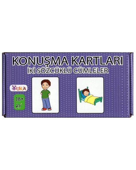 Konuşma Kartları İki Sözcüklü Cümleler