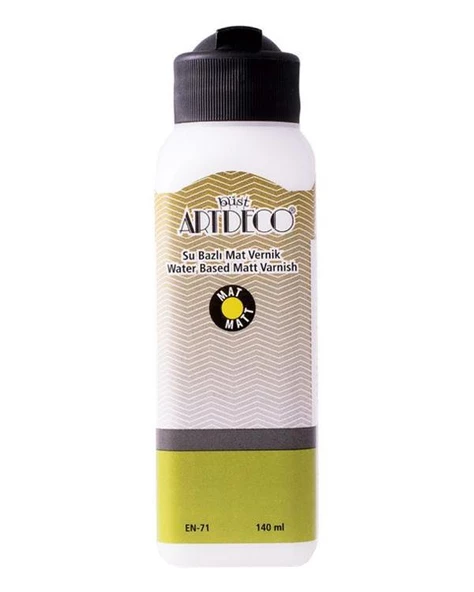 Artdeco Su Bazlı Mat Vernik 140ml