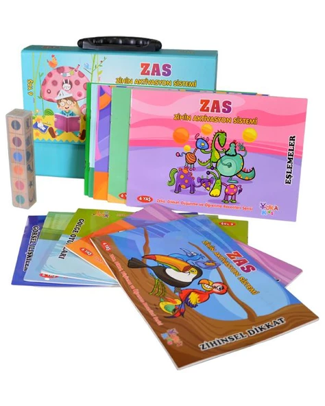 6 Yaş Zas Zihin Aktivasyon Sistemi Yuka Kids - Resim 2