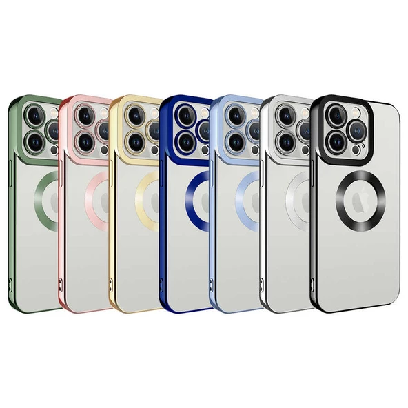 Apple iPhone 11 Pro Max Kılıf Logo Gösteren Zore Omega Kılıf - 10