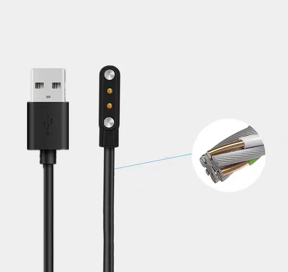 Haylou Solar LS05 Akıllı Saat Usb Şarj Kablosu - 2