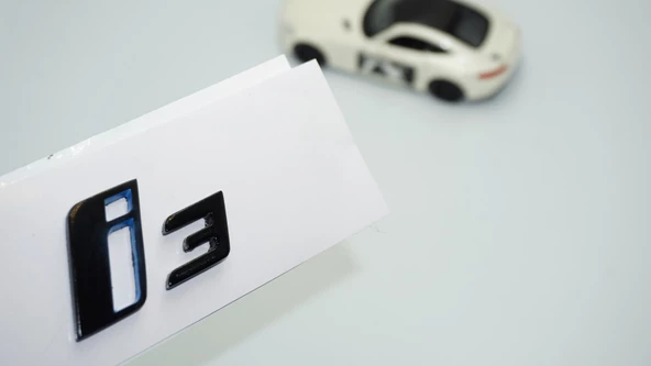 DK Tuning i3 Bagaj Siyah ABS 3M 3D Yazı Logo Bmw İle Uyumlu ürün görseli