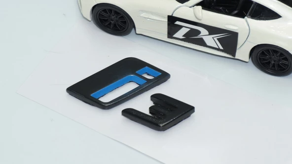 DK Tuning i3 Bagaj Siyah ABS 3M 3D Yazı Logo Bmw İle Uyumlu - Resim 4