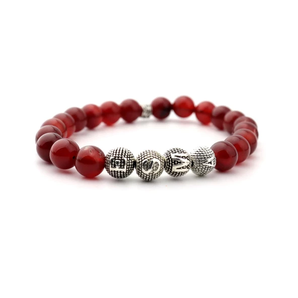 İsme Kişiye Özel Akik Doğaltaş Bileklik ve Aşk Kartları - 4