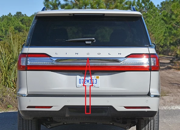 DK Tuning Lincoln SUV Aviator Navigator Bagaj Gri ABS 3M 3D Yazı Amblem Arma - 3