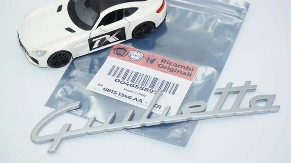 DK Tuning Giulietta Gri ABS Bagaj Yazı Logo Alfa Romeo İle Uyumlu - 5