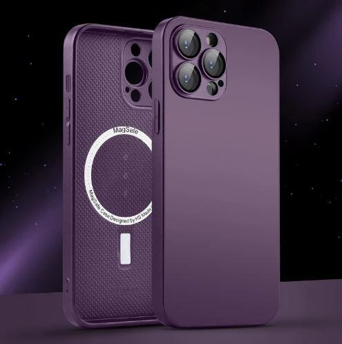 İphone 13 Pro Uyumlu Magsafe Ag Glass Buzlu Cep Telefopnu Kılıfı - Resim 3