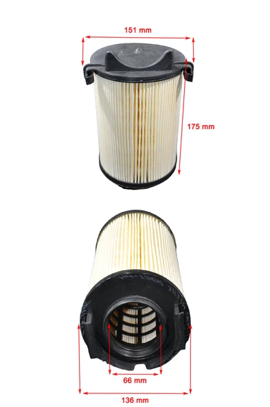 Vw Jetta IV 1.2 TSI, 1.4 TSI 122 Hp, 2.0 2010-2019 Hava Filtresi - 2
