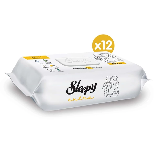 Sleepy Extra Islak Bebek Havlusu 12x90 (1080 Yaprak) - 2