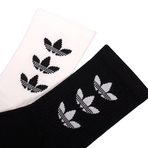Adidas GD3559 Cuff Crw 2p  UNISEX Çorap ÇOK RENKLİ - 2