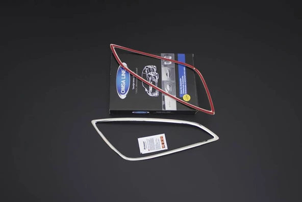 OMSA Hyundai i40 Sedan Krom Sis Farı Çerçevesi 2 Parça 2011 ve Sonrası - Resim 3