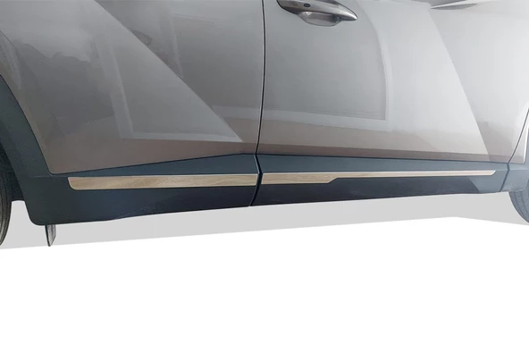 OMSA Hyundai Tucson Krom Yan Kapı Çıtası 4 Parça 2020 ve Sonrası ürün görseli 1