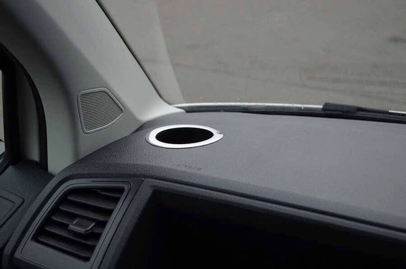 OMSA VW T6 Transporter Krom Bardaklık Çerçevesi 2 Parça 2015-2023 Arası VAN - 3
