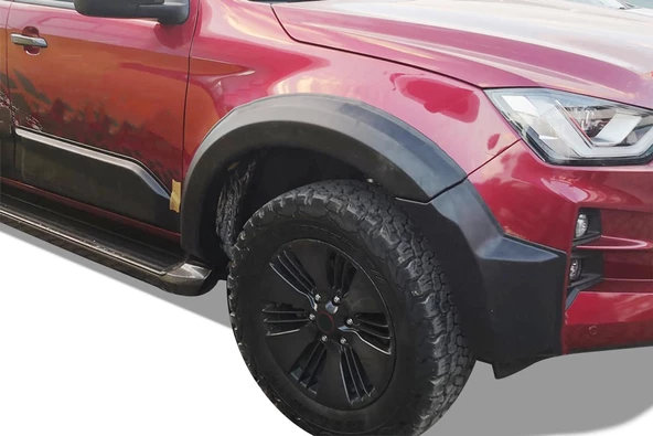 Isuzu D-Max Çamurluk Dodik Set 6 Parça Abs 2020-2024 Arası