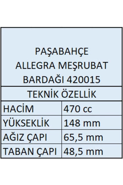Paşabahçe allegra su bardak takımı - su bardağı seti 12 li gri 2 boy - 4