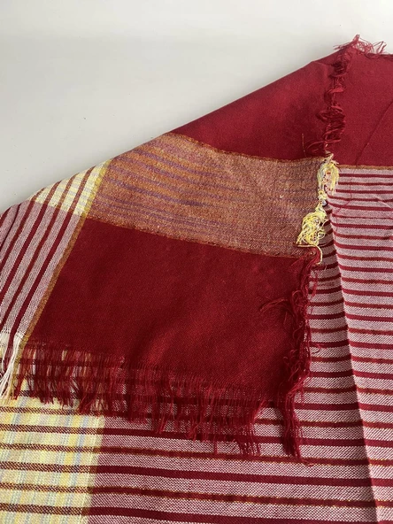 Çizgili Polyester Masa Örtüsü 80x80 cm - 5