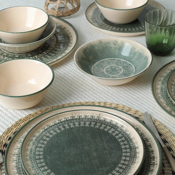 Keramika Maya Yemek Takımı 24 Parça 6 Kişilik 20788-90 - 3