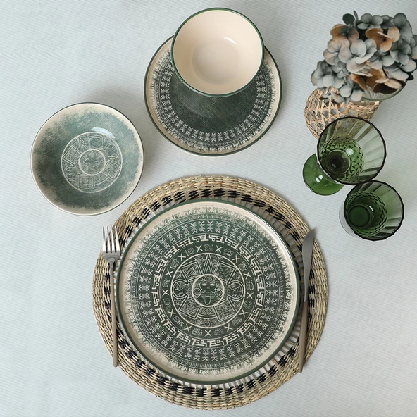 Keramika Maya Yemek Takımı 24 Parça 6 Kişilik 20788-90 - 6