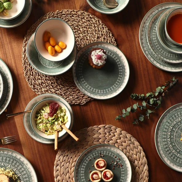 Keramika Maya Yemek Takımı 24 Parça 6 Kişilik 20788-90 - 8