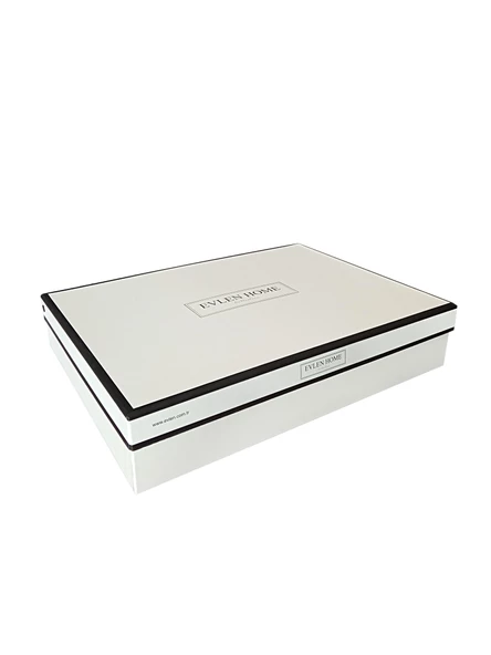 %100 Pamuk Paint Çift Kişilik Nevresim Takımı Seti (6 Parça) - 5