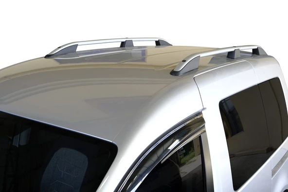 VW Caddy Elegance Tavan Çıtası Alüminyum Kısa Şase  2003-2020 Arası - Resim 3