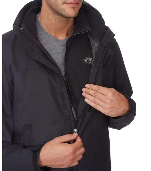 The North Face Evolve II Triclimate 3in1 Erkek Ceket Siyah T0CG55JK3 - 4