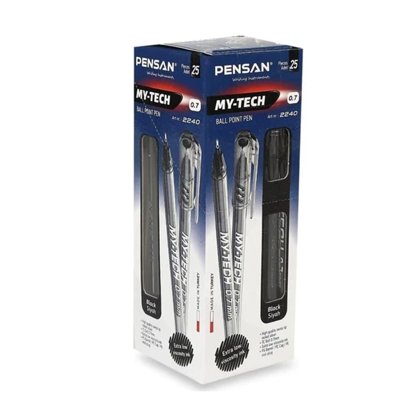 Pensan My-Tech 0.7 Tükenmez Kalem- 25'Li Paket - 8