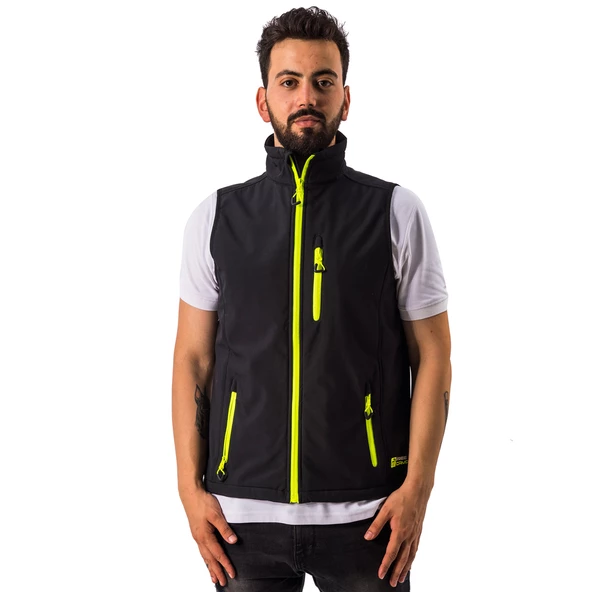 FreeCamp Vest Erkek Softshell Yelek - 4