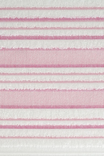 Louis Marie | 50x90 + 70x140 cm | Saçak Detaylı | %100 Pamuk | Vip Koyu Pudra | Banyo Havlu Seti - 3