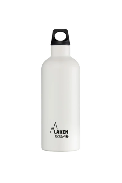 Laken Çelik 18/8 Futura Termos Şişe 0,50L - Beyaz LKTE5B