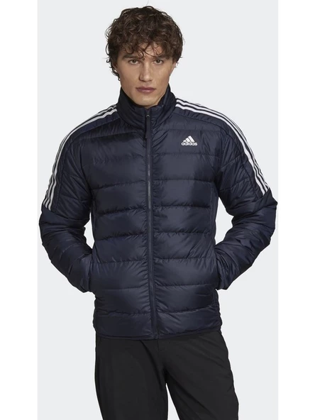 Adidas GH4594 Lacivert Ess Down Jacket Erkek Mont